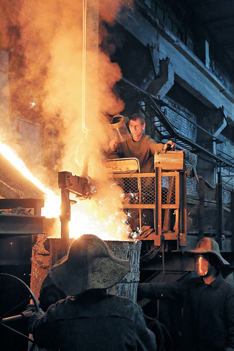 Якість продукції металургів залежить від якісного коксу. Фото Світлани СКРЯБІНОЇ