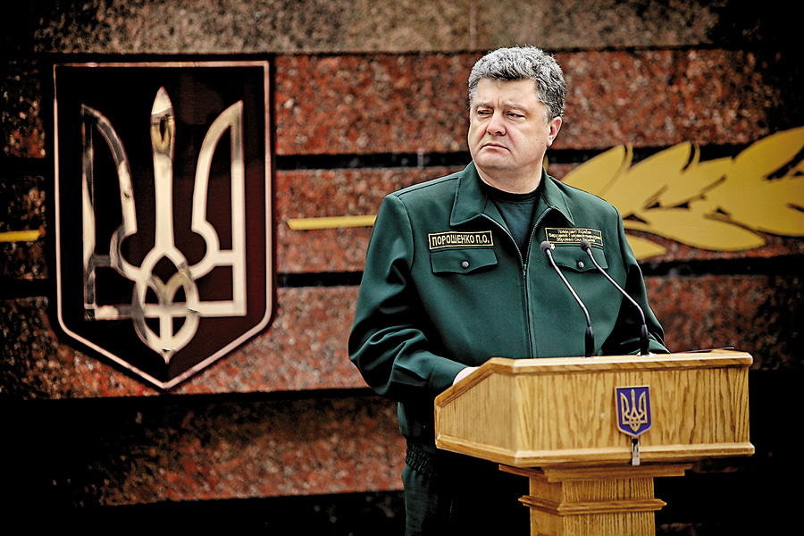 Визволення нашої країни триває й у 2014 році. Фото надане прес-службою Президента України