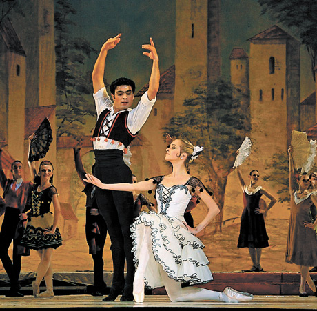 Свого «Дон Кіхота» дніпропетровці показували на багатьох сценах. Фото з сайту opera-ballet.com.ua