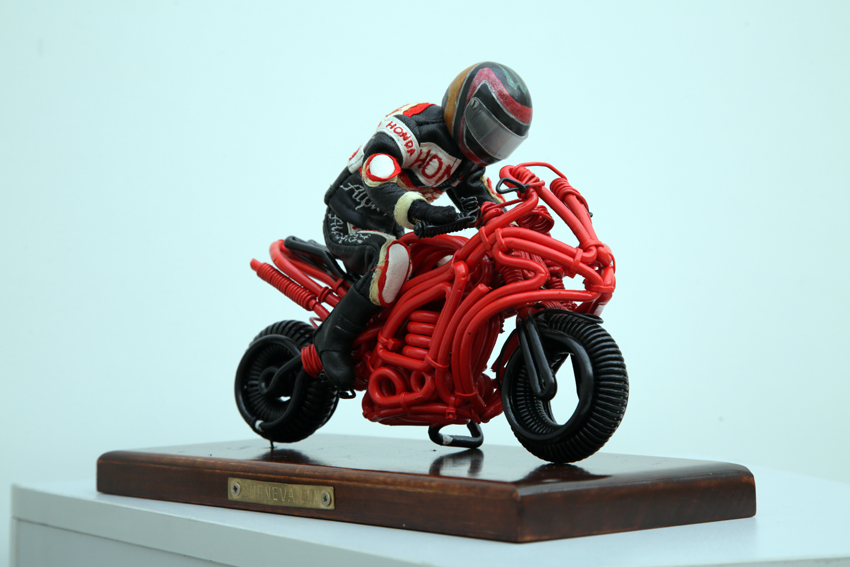 Креативний мотоцикл Ольги Дурнєвої.
