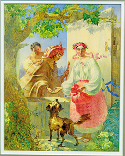 Шевченкову акварель 1841 року «Циганка-ворожка», відому всім як ілюстрація до його творів, у «Мистецькому Арсеналі» можна побачити в оригіналі