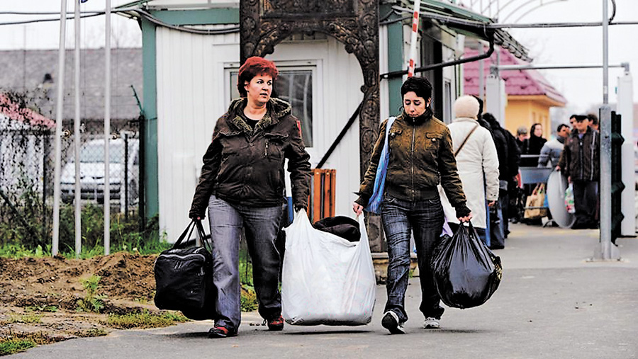 Жителі Буковини в сусідні європейські країни і пішки ходять. Фото з сайту dw.de