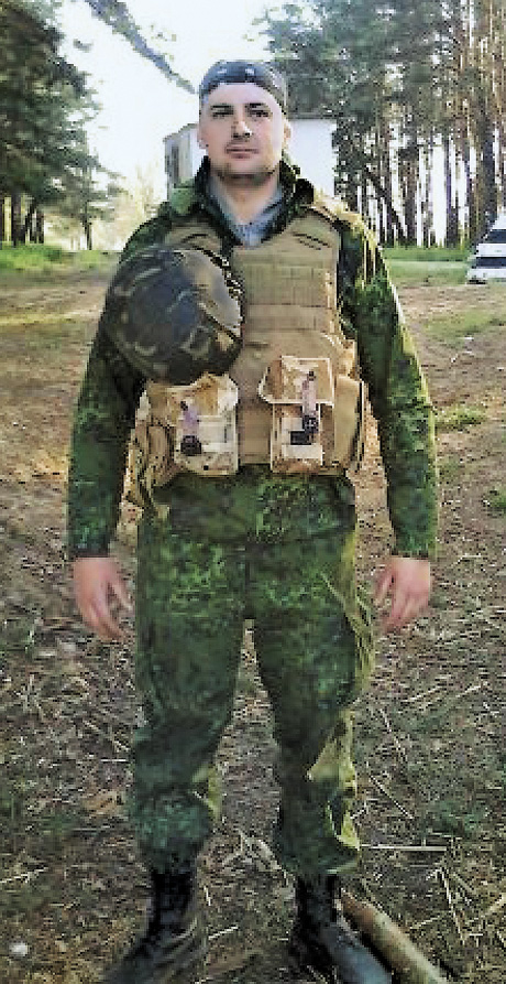 Павло Левчук у зоні бойових дій. Фото надане прес-службою Дніпропетровської ОДА