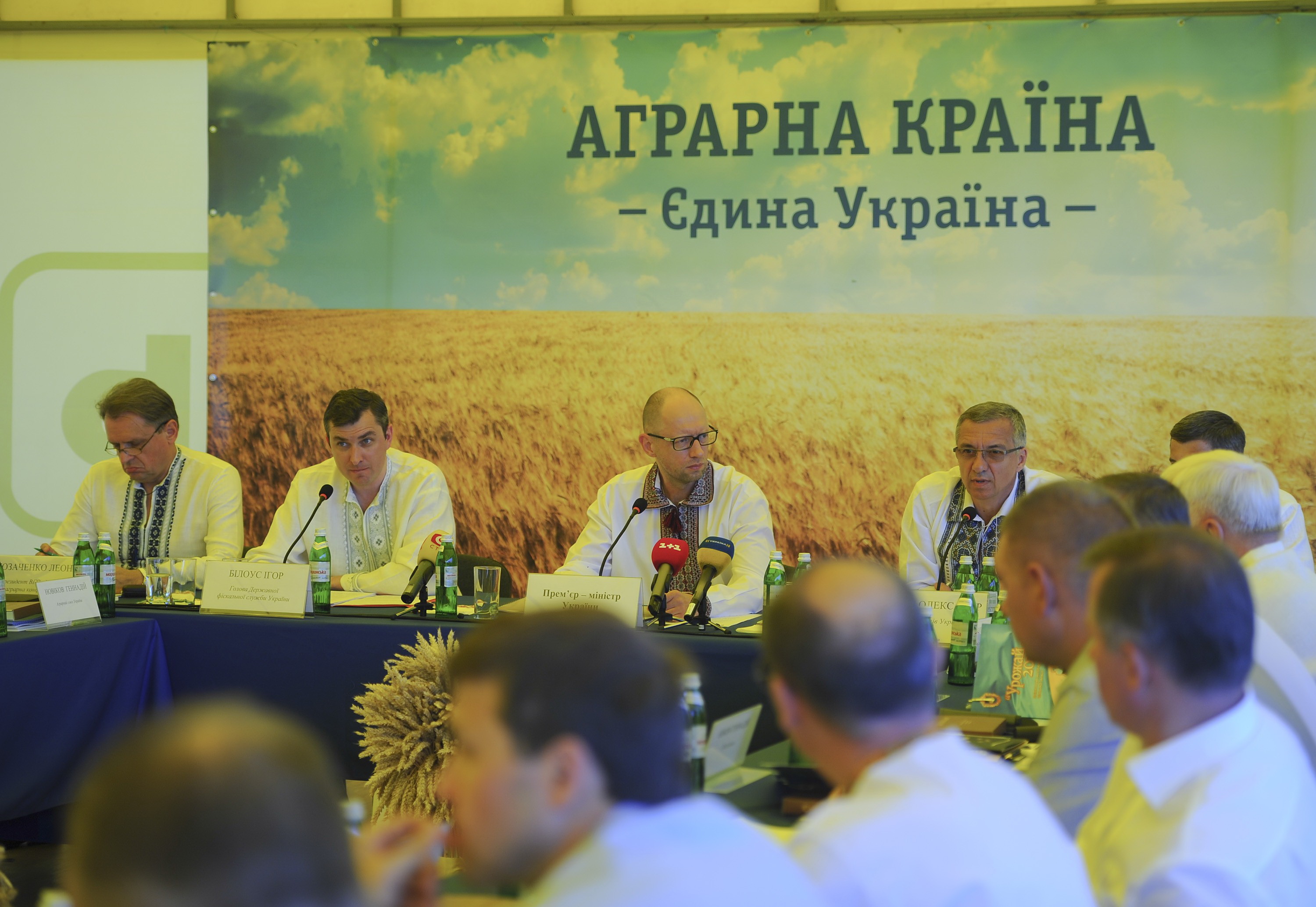 Перед аграріями України поставлена амбітна мета: увійти у п’ятірку лідерів на світовому продовольчому ринку. Фото з Урядового порталу