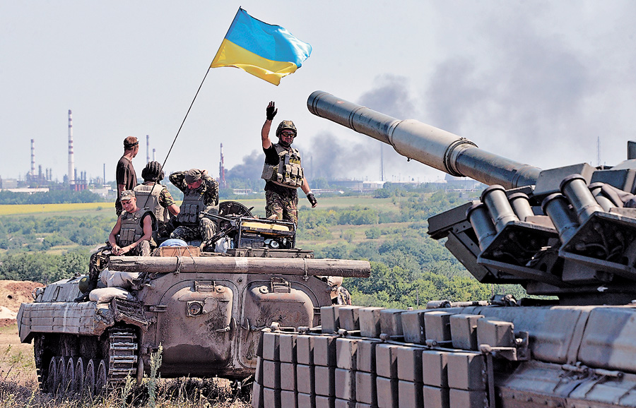 Мінімум руйнувань, максимум ударів по позиціях бойовиків. Фото з сайту segodnya.ua