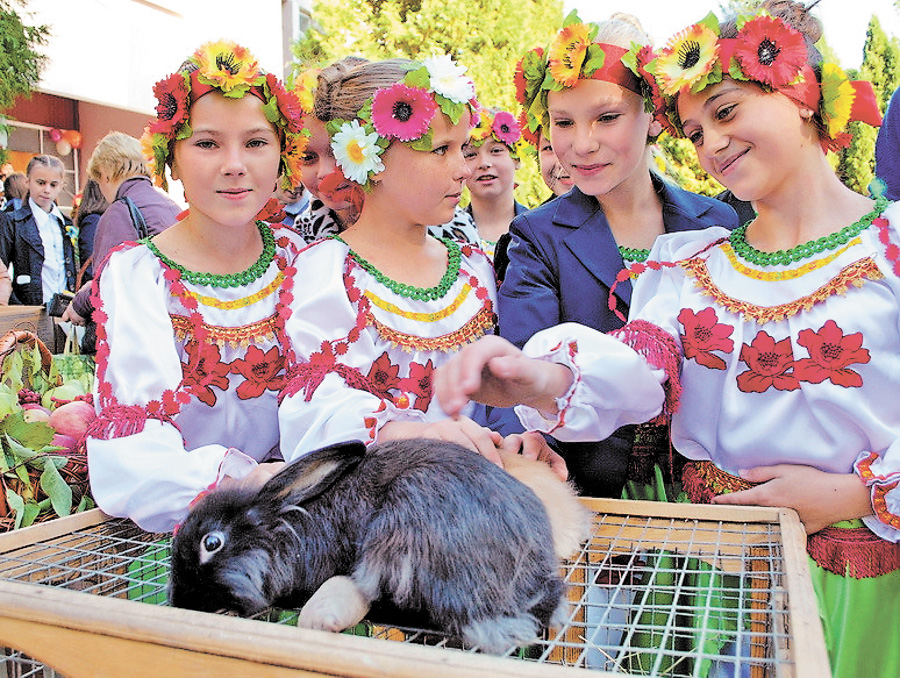 На ярмарку поєдналися красиве і корисне, потрібне і патріотичне. Фото із сайту Сумської обласної ради