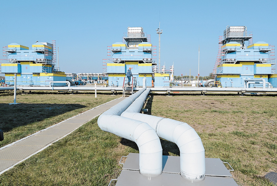 Поки що «Нафтогаз України» є гігантом-монополістом, проте триватиме таке недовго. Фото Володимира ЗAЇКИ 