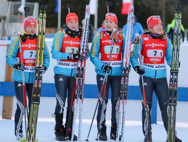 Чемпіоки Європи в естафетній гонці.