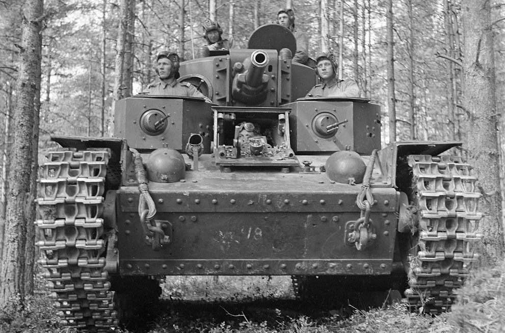 Фінські танкісти.