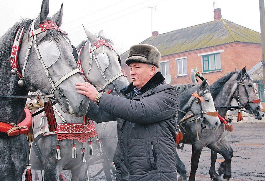 Володимир Зубко: «Коні – то моє захоплення». Фото Володимира КОВАЛЕНКА