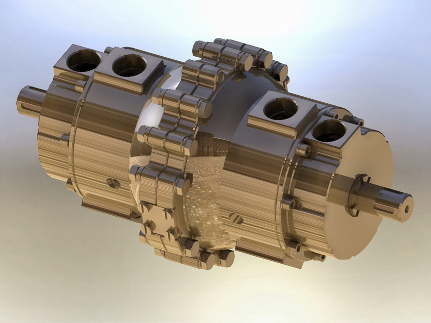 Ось такий вигляд має «вічний двигун» Миколи Бельдія. Фото з сайту novotech.kiev.ua
