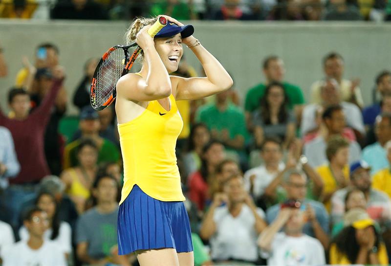 У 1/8 фіналу українська спортстменка переграла американку з рахунком 6:4, 6:3. 