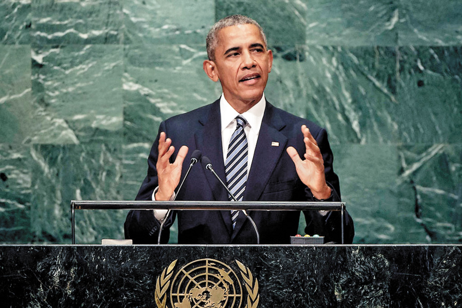 Відчувалося, що над своєю промовою лідер США працював дуже ретельно. Фото з сайту un.org