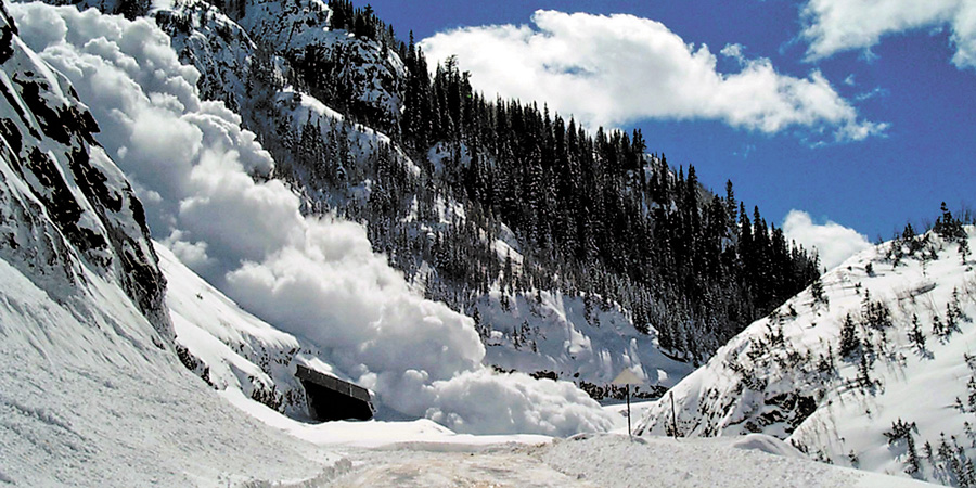 В області почастішали випадки сходження лавин. Фото з сайту zk.dsns.gov.ua