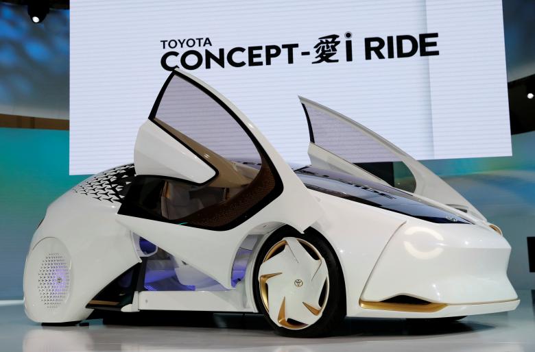 Toyota показує Concept-I Ride. РЕЙТЕР / Кім Кен-Хун