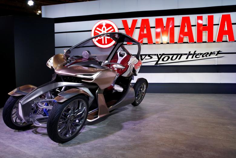 Yamaha показує MWC-4. REUTERS / Toru Hana