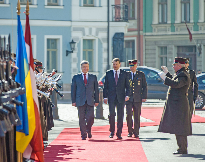 У Латвійській Республіці оптимістично налаштовані щодо майбутнього України. Фото Михайла МAРКIВA