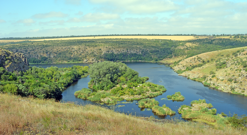 У разі підняття рівня водосховища буде затоплено центр Бугогардівської паланки Війська Запорозького. Фото автора