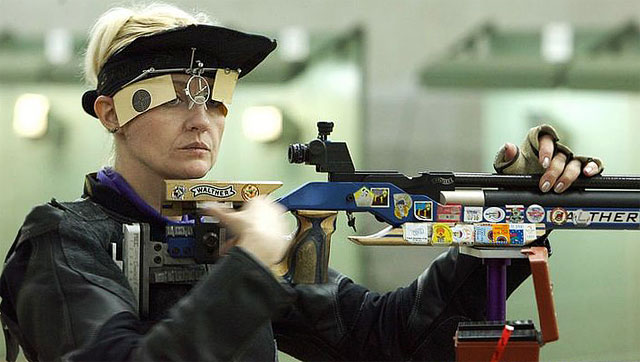 Леся Леськів цьогорічна чемпіонка Європи зі стрільби з малокаліберної гвинтівки на 50 метрів.