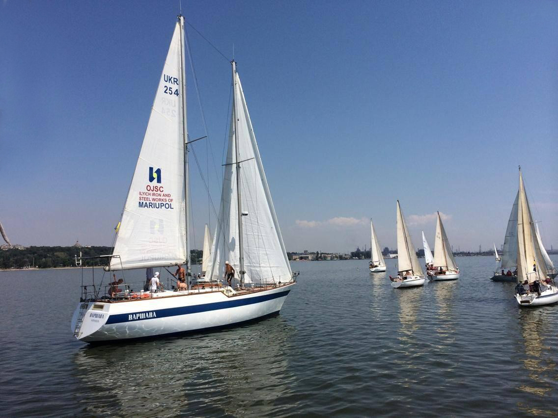Щосуботи в серпні в акваторії біля Маріуполя відбуватимуться перегони, підсумки яких підіб&rsquo;ють у День Незалежності. Фото з сайту 0629.com.ua