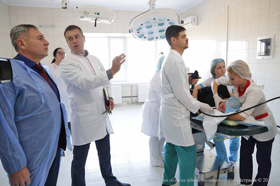 Евакуйований з Луганська медичний заклад за рівнем технічної оснащеності став найсучаснішим. Фото надане прес-службою ЛОДА