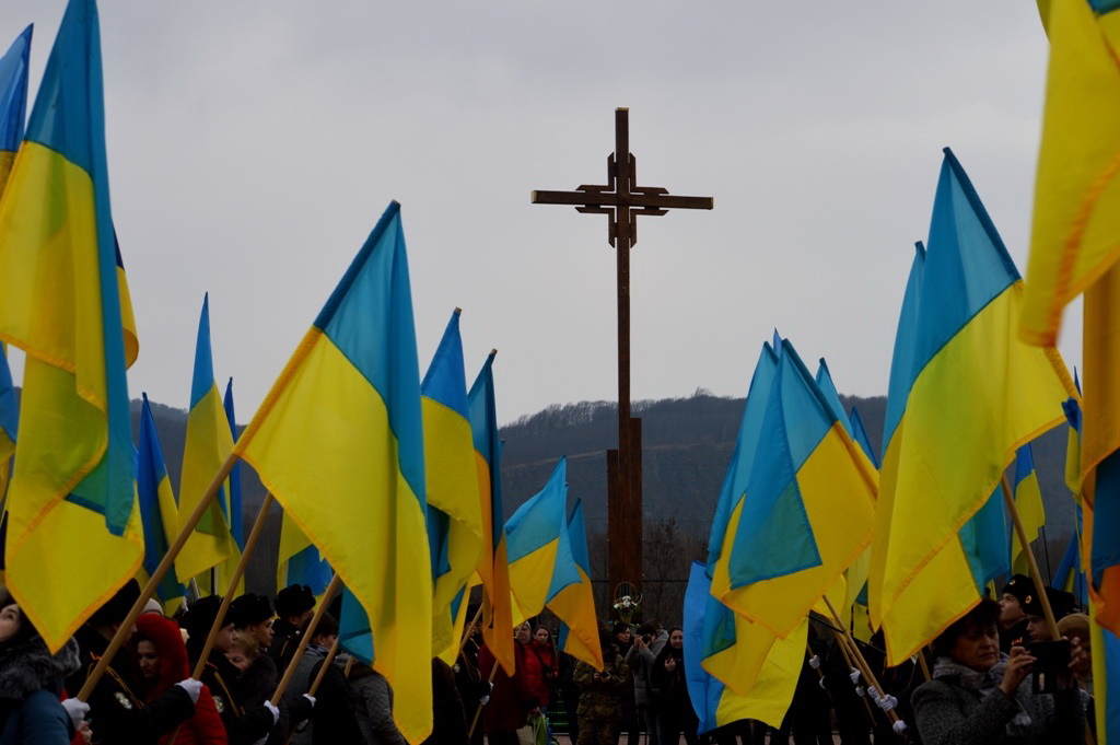  Вшанували пам'ять захисників Карпатської України .Фото прес-служби Закарпатської облдерадміністрації.