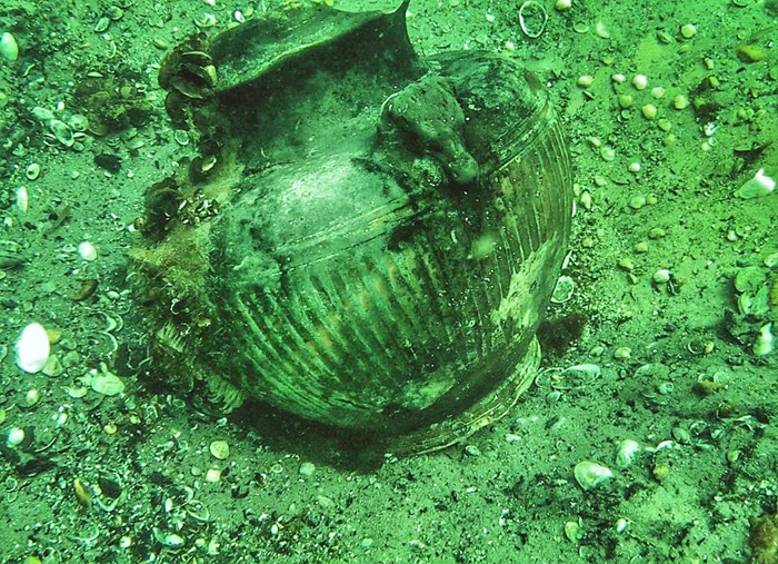 Унікальний артефакт, знайдений на морському дні, представили в музеї. Фото надані автором