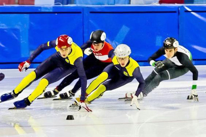 Високі результати на чемпіонаті світу із шорт-треку в Монреалі давалися нелегко. Фото з сайту kharkivoda.gov.ua