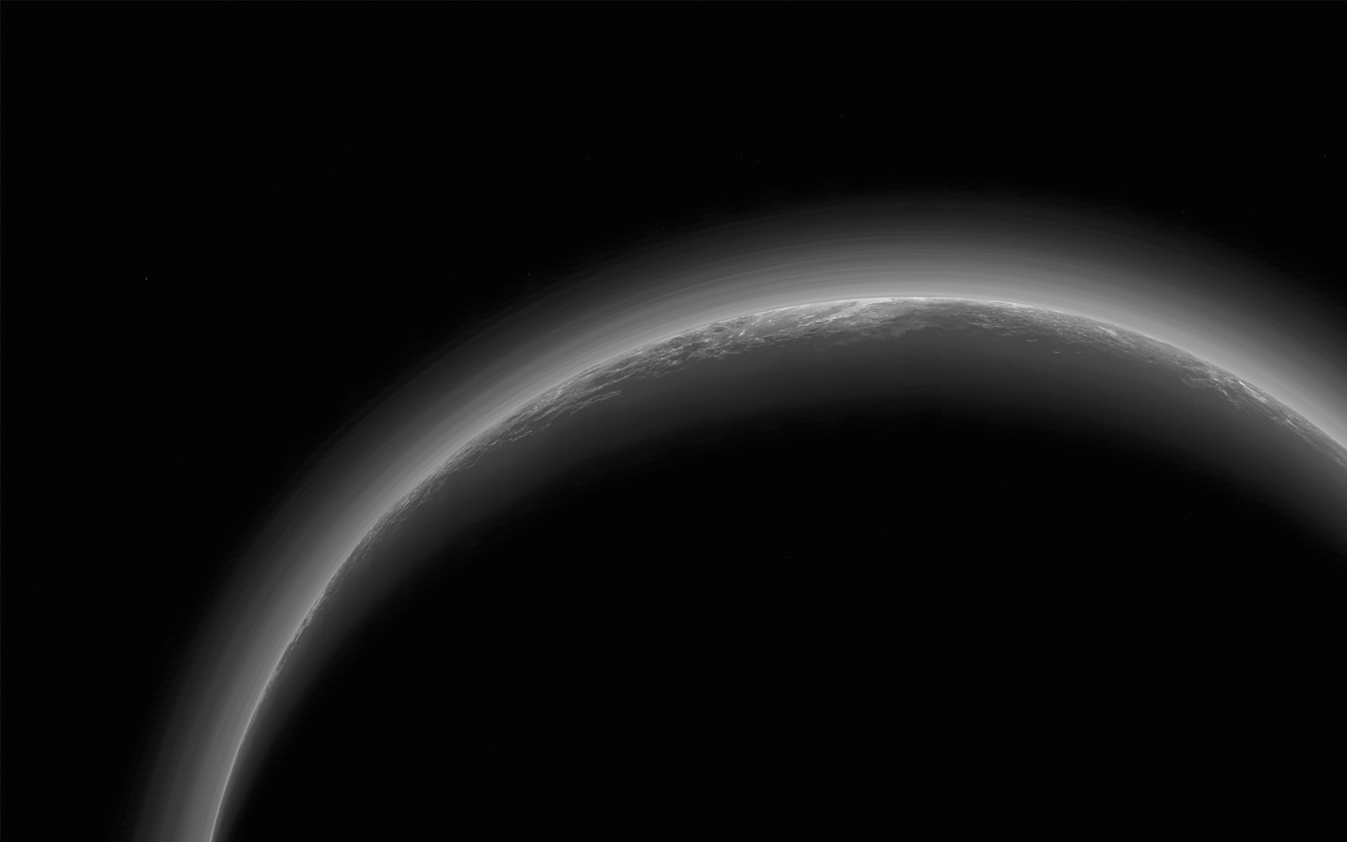 Темний бік Плутона. Credits: NASA / JHUAPL / SwRI