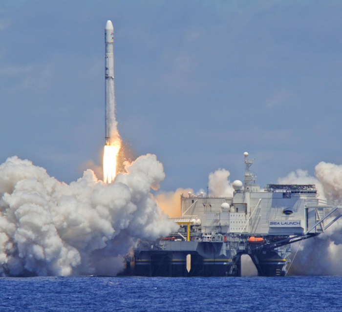 «Морський старт» — найуспішніший космічний проект України за роки незалежності. Фото з сайту uprom.info