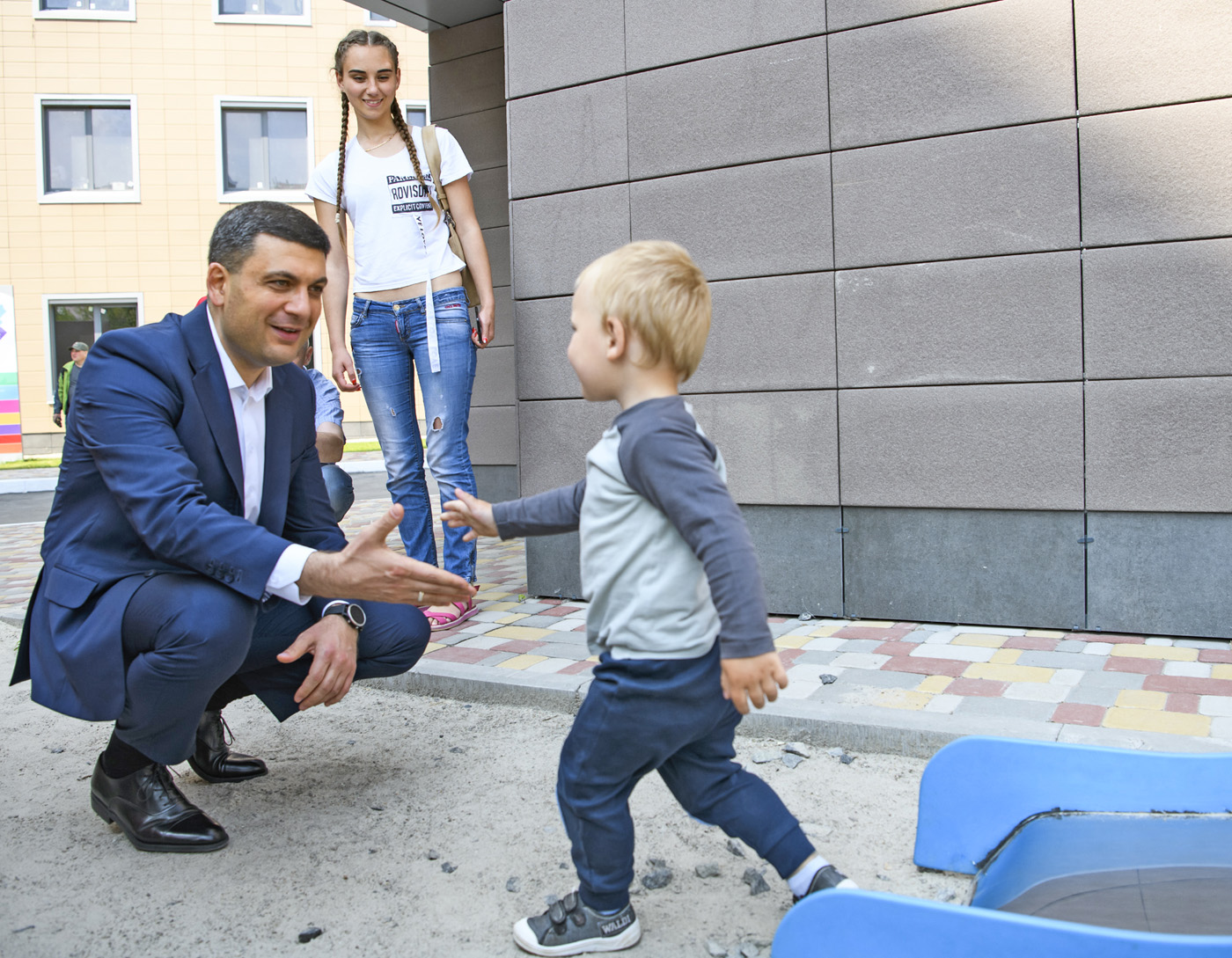 Добудова провідної дитячої лікарні країни — справа честі уряду. Фото з Урядового порталу