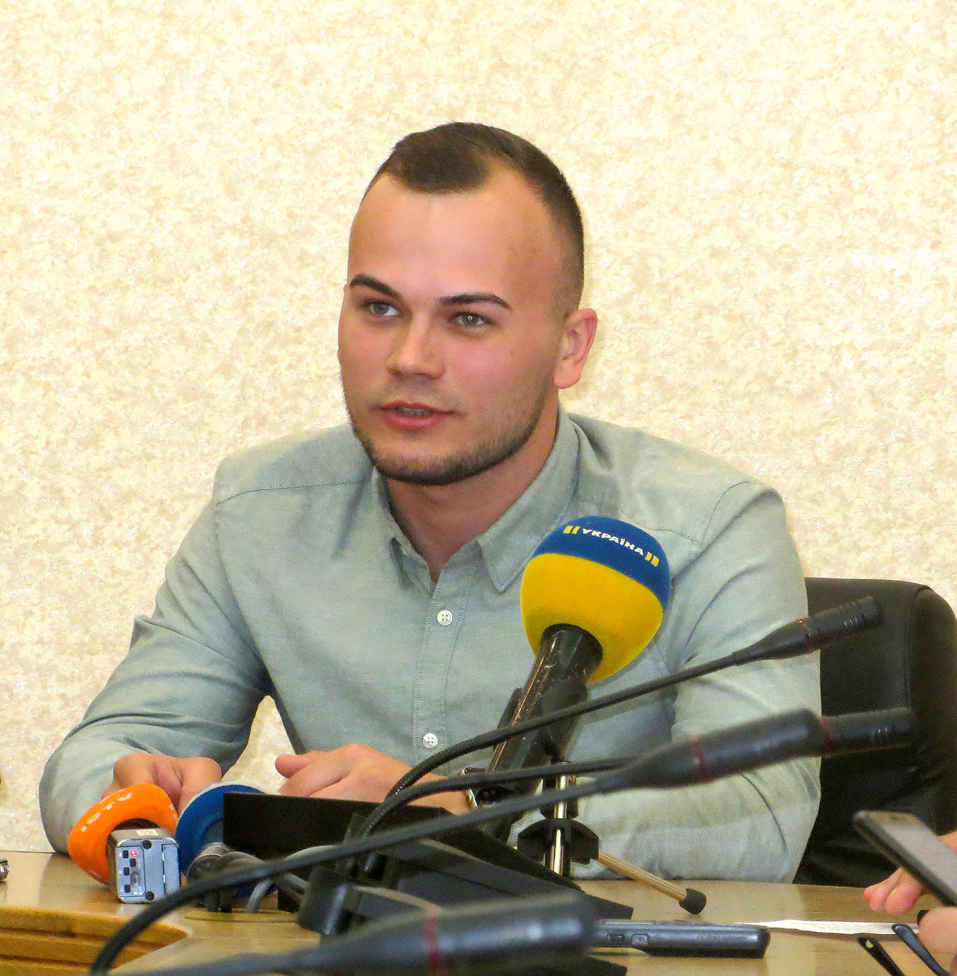 Олег Мельничук планує повернутися на військову службу. Фото автора