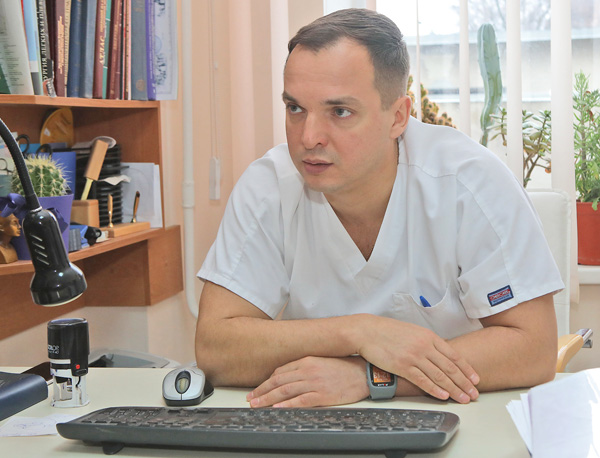 Начальник хірургічної клініки Харківського шпиталю Сергій ШИПІЛОВ