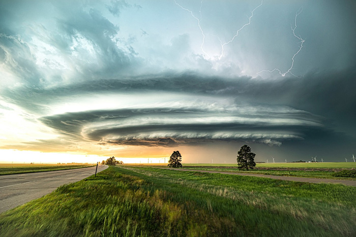 «Неймовірна суперкомірка в Колорадо».Барлінгтон, США. Фото Guillaume Hobam / via WMO