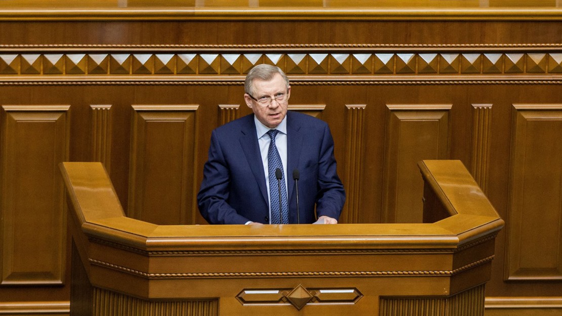 Голова правління Національного банку  України Яків Смолій.