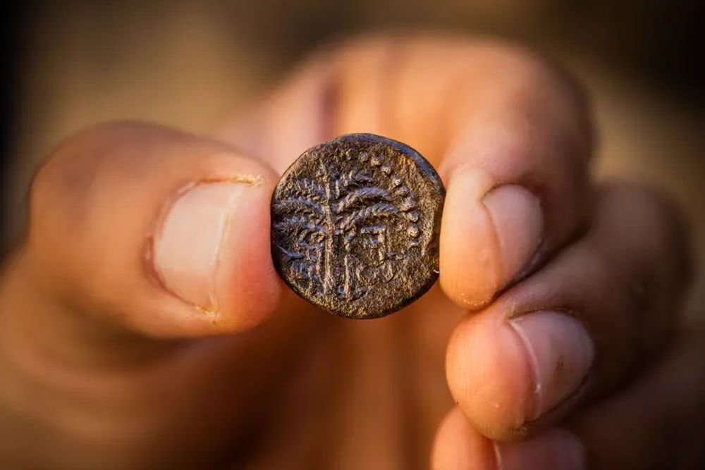Монета свободи. Фото: Kobi Harati / City of David