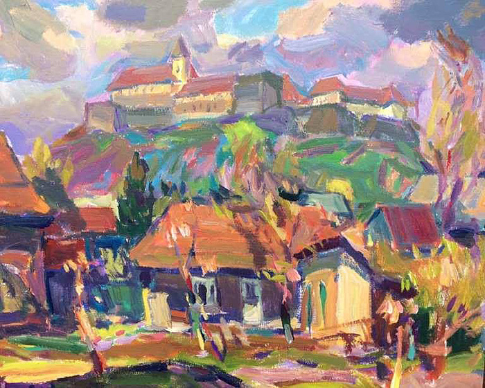 Старовинна фортеця стала улюбленим об&rsquo;єктом для учасників пленеру