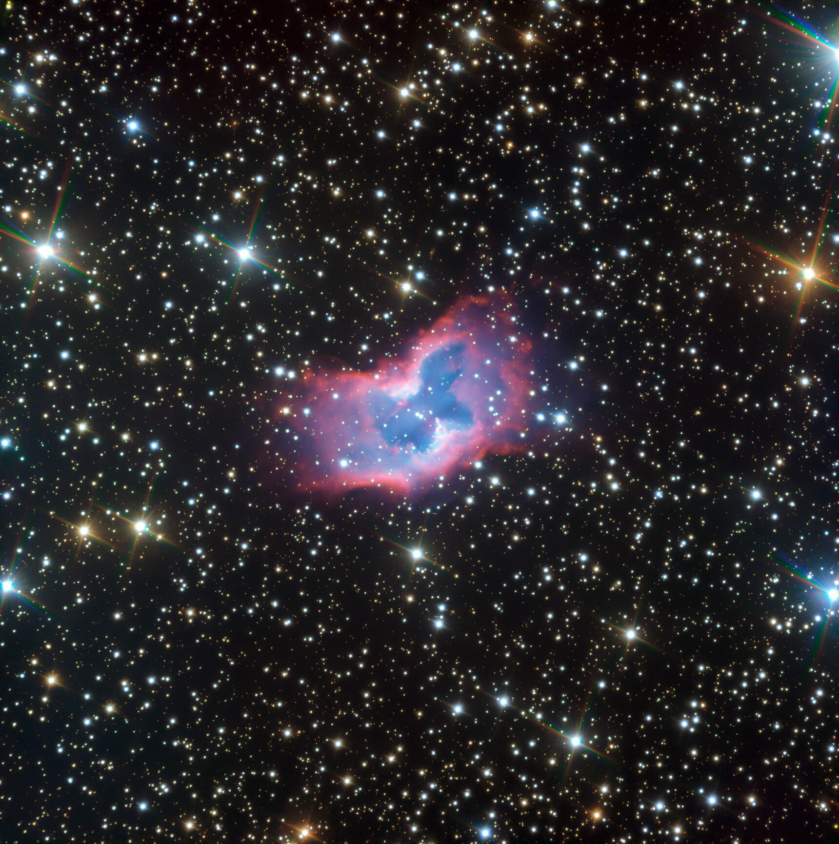Планетарна туманність NGC 2899. Credit: ESO