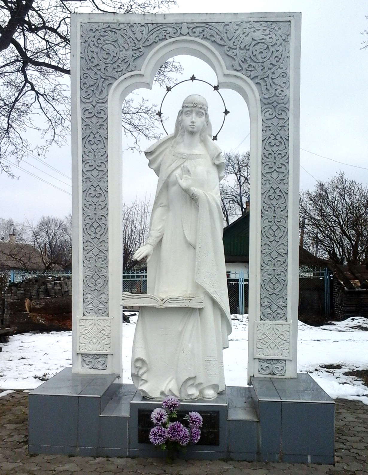 Пам’ятник Улянії Гольшанській в Дубровиці. Фото надане автором