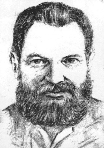 Портрет Олекси Тихого, намальований у таборі