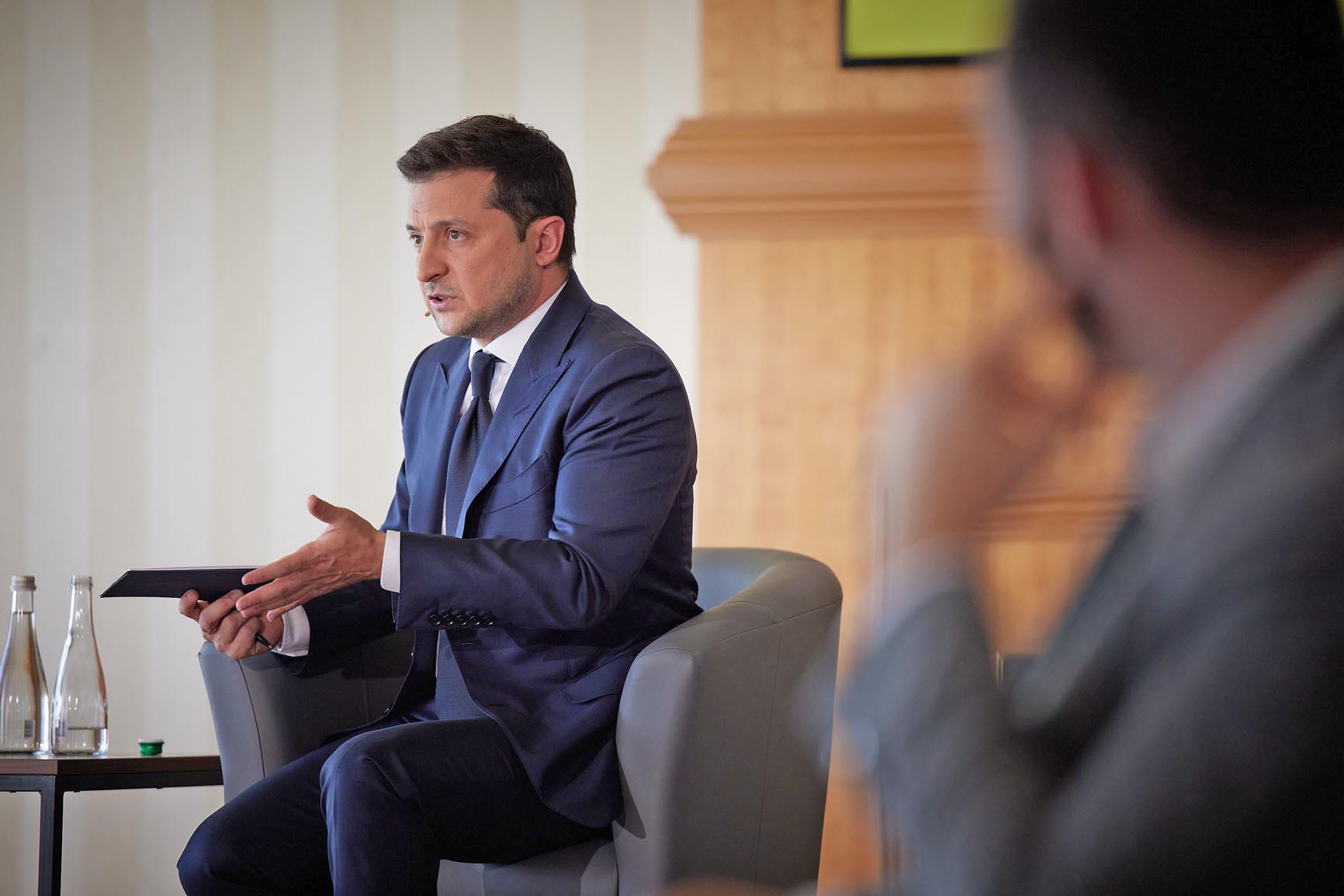Перебуваючи на Львівщині, Президент говорив про програмні речі розвитку економіки та суспільства. Малюнок з сайту president.gov.ua 