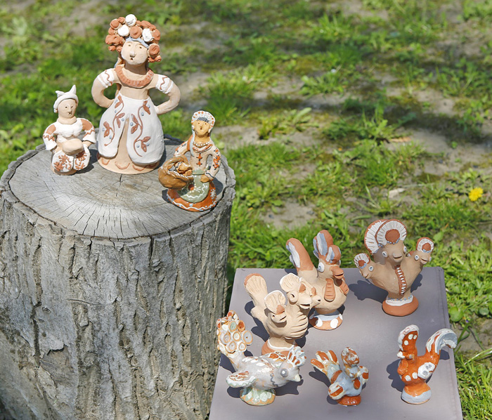 Усі глиняні іграшки Олександри Селюченко неповторні. Фото надали авторки