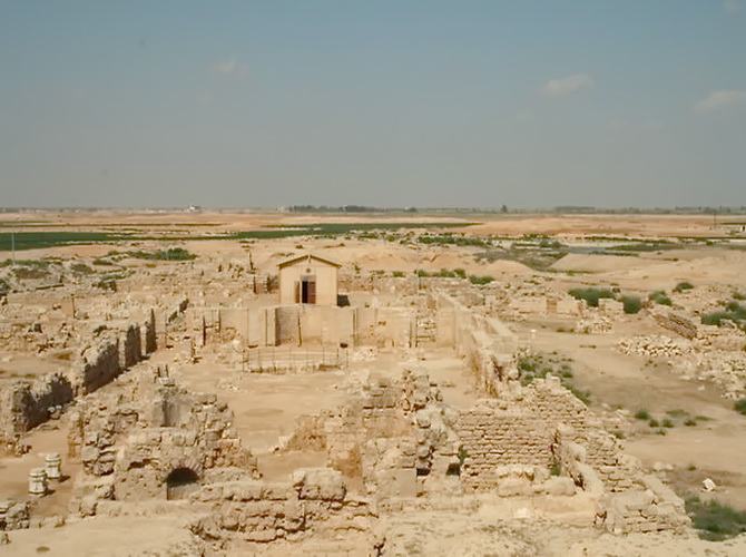 Руїни міста Абу-Мена.