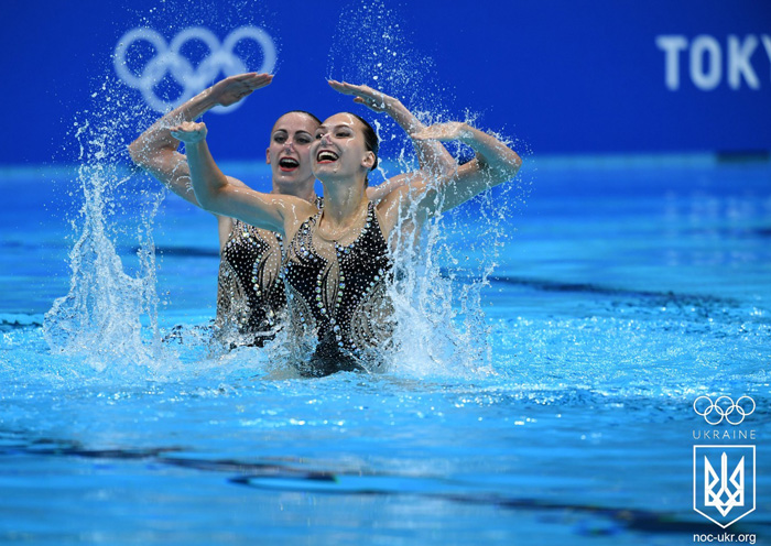 Першу в історії України олімпійську нагороду з артистичного плавання вибороли Марта Федіна та Анастасія Савчук