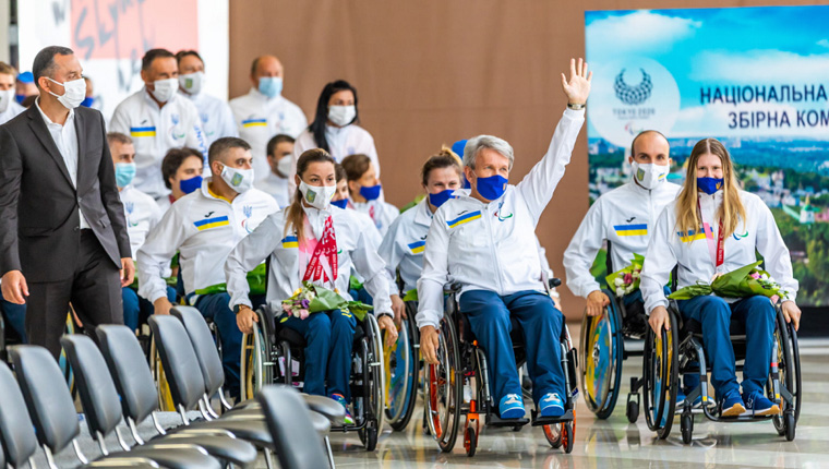 Наші паралімпійці посіли шосте місце в загальнокомандному заліку, здобувши 98 медалей: 24 золоті, 47 срібних, 27 бронзових. Фото з сайту umoloda.kyiv