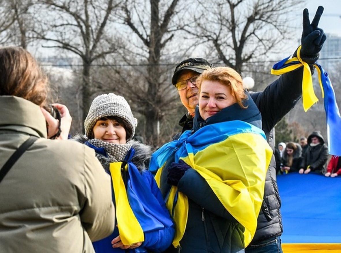 Україна згуртована, наш народ об’єднаний у готовності захищати Батьківщину, свободу й незалежність. Фото з сайту ukrinform.ua