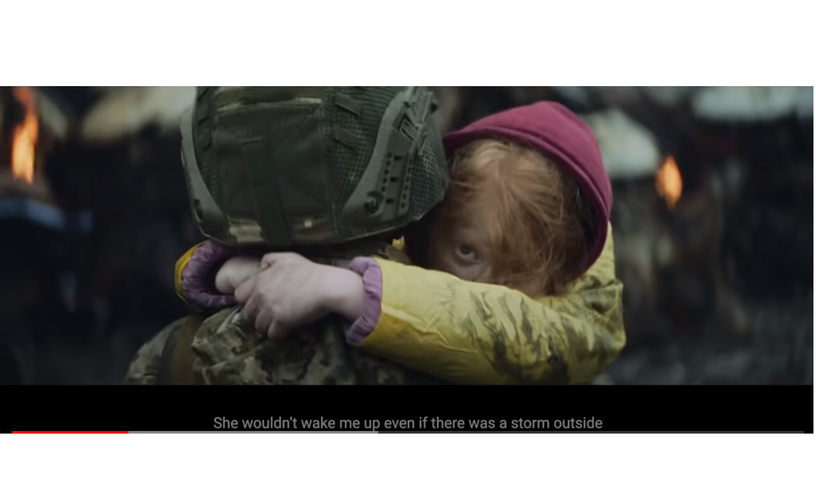 Офіційний кліп на пісню «Стефанія» зняли в постраждалих від рашистів містах Київщини. Скріншот з Youtube