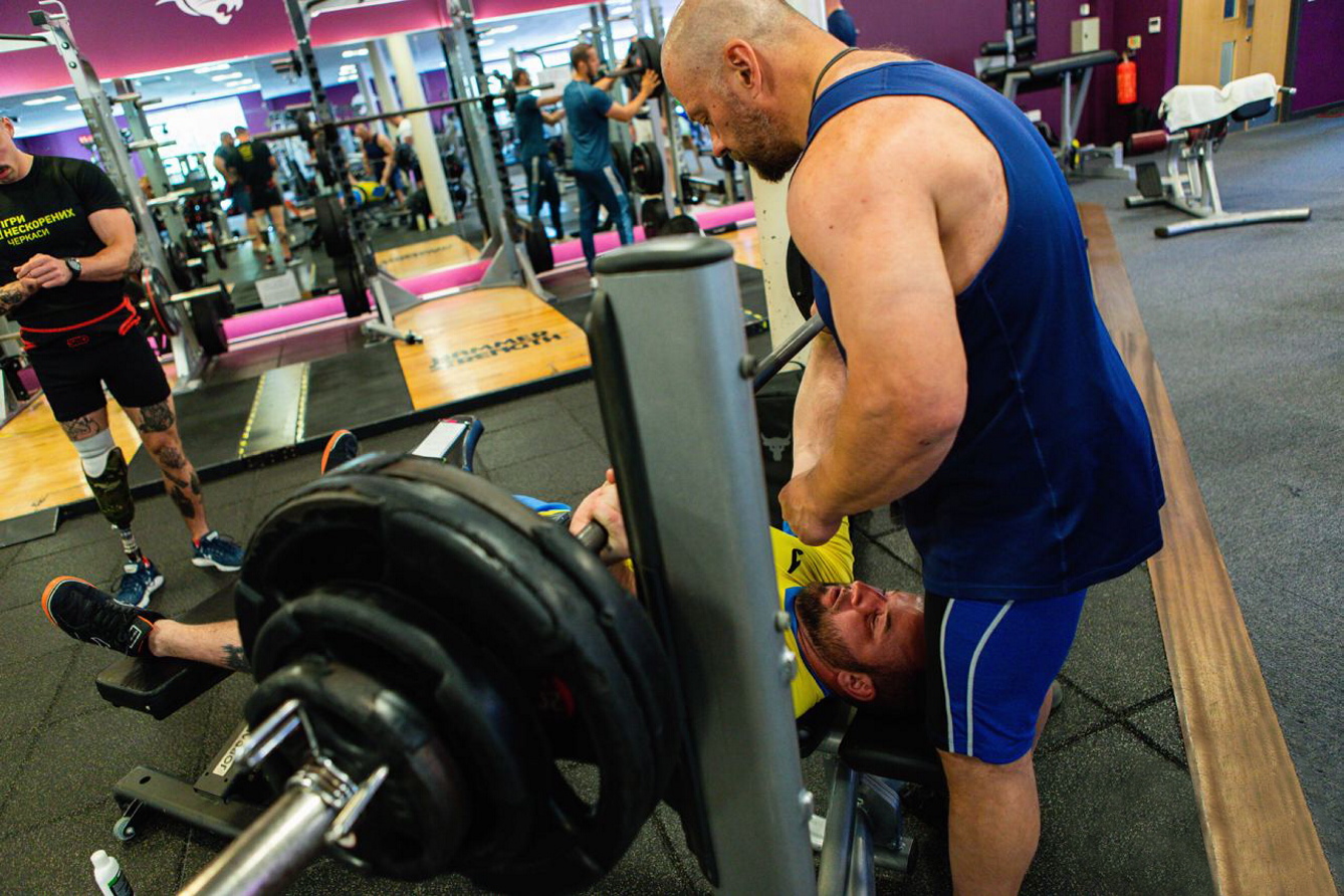 Українська збірна Warrior Games інтенсивно тренується у Великій Британії. Фото з сайту mva.gov.ua