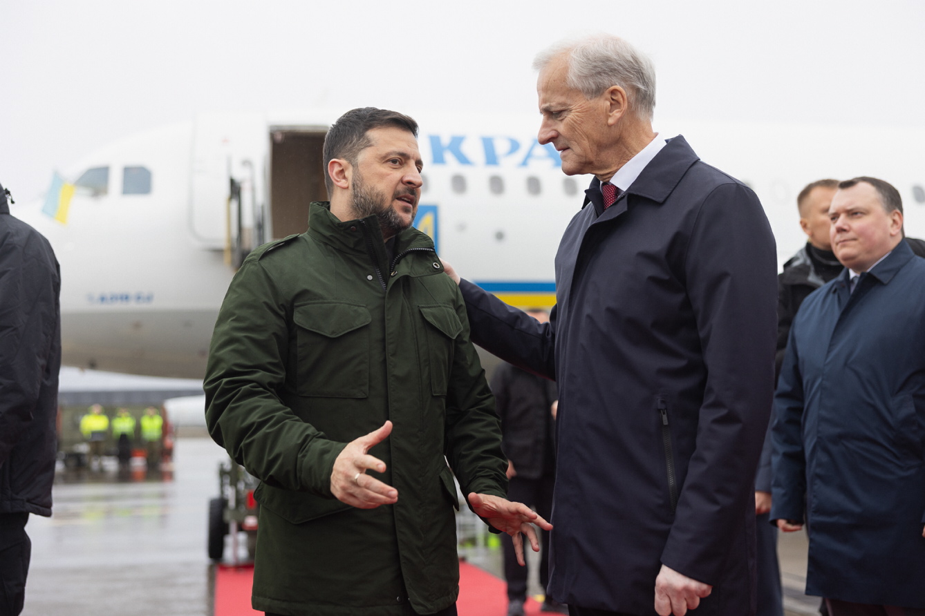 Президент України і Прем’єр-міністр Норвегії скоординували позиції та зустрічі, які цього тижня відбудуться в Європі. Фото з сайту president.gov.ua