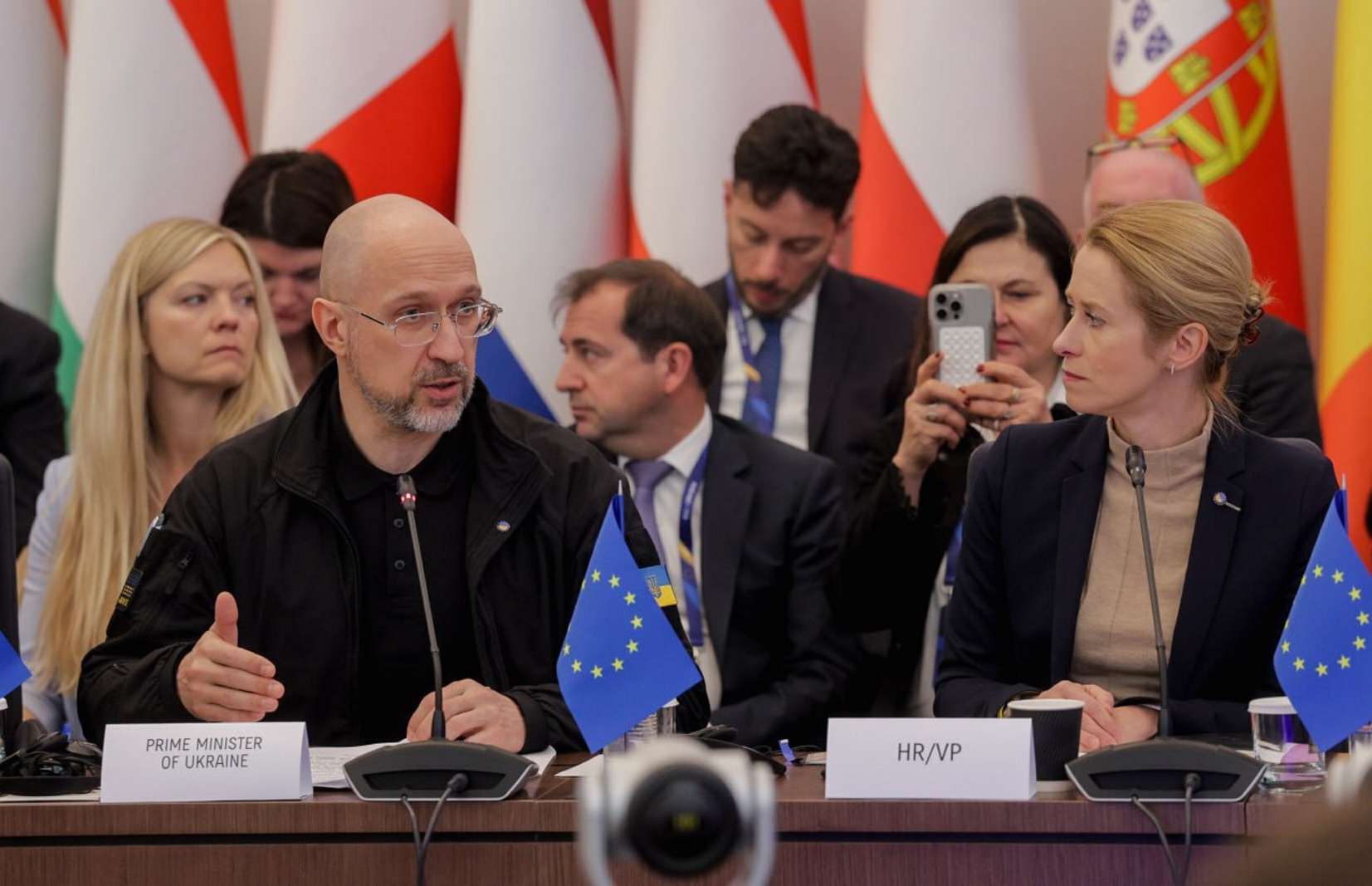 Прем’єр-міністр Денис Шмигаль і високий представник ЄС Кая Каллас підтвердили стратегічне партнерство між Україною та Європейським Союзом. Фото з Урядового порталу